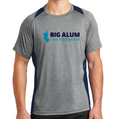 Big Alum - Heather Colorblock Contender  Tee Thumbnail